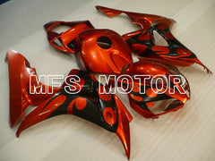 Honda CBR1000RR 2006-2007 Injection ABS Fairing - Factory Style - Black Orange - MFS2880 - Fairings Kit