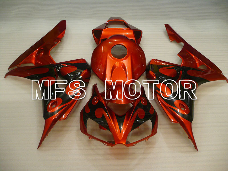 Honda CBR1000RR 2006-2007 Injection ABS Fairing - Factory Style - Black Orange - MFS2880 - Fairings Kit