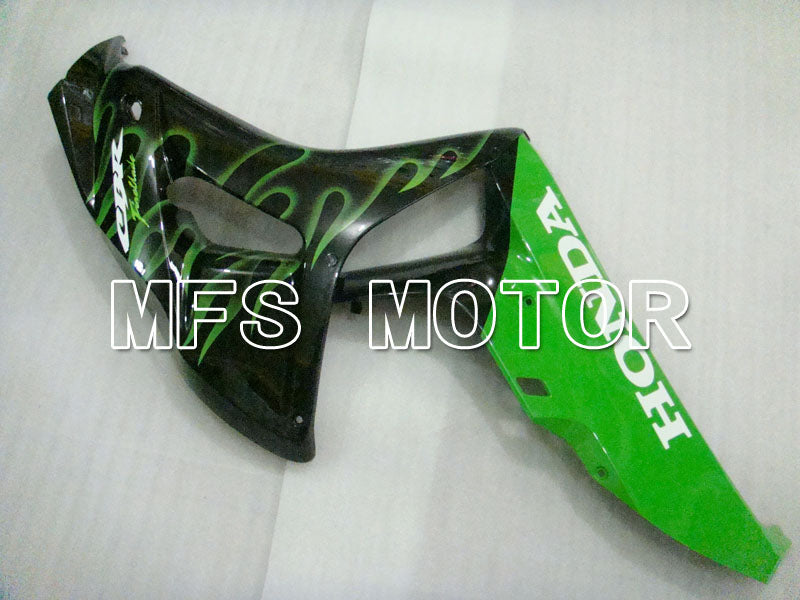 Honda CBR1000RR 2006-2007 Injection ABS Fairing - Flame - Black Green - MFS2882 - Fairings Kit