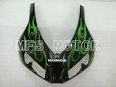 Honda CBR1000RR 2006-2007 Injection ABS Fairing - Flame - Black Green - MFS2882 - Fairings Kit