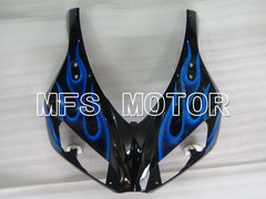 Honda CBR1000RR 2006-2007 Injection ABS Fairing - Flame - Black Blue - MFS2884 - Fairings Kit