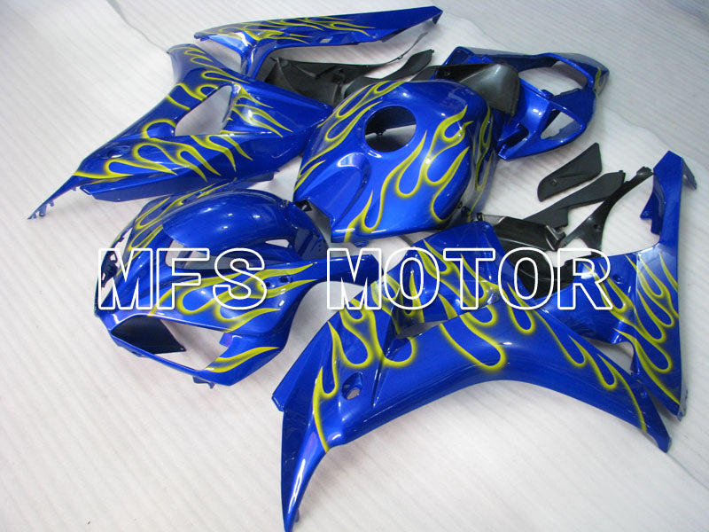 Honda CBR1000RR 2006-2007 Injection ABS Fairing - Flame - Blue - MFS2885 - Fairings Kit