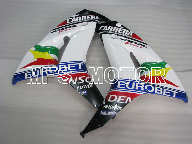 Honda CBR1000RR 2006-2007 Injection ABS Fairing - Eurobet - Black White - MFS2887 - Fairings Kit