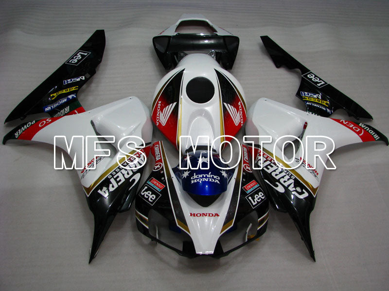 Honda CBR1000RR 2006-2007 Injection ABS Fairing - CARRERA - Black White - MFS2888 - Fairings Kit