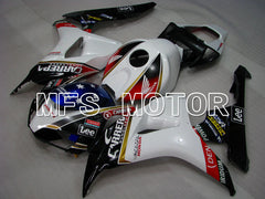 Honda CBR1000RR 2006-2007 Injection ABS Fairing - CARRERA - Black White - MFS2888 - Fairings Kit