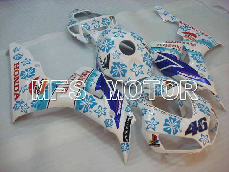 Honda CBR1000RR 2006-2007 Injection ABS Fairing - Nastro Azzurro - Blue White - MFS2889 - Fairings Kit