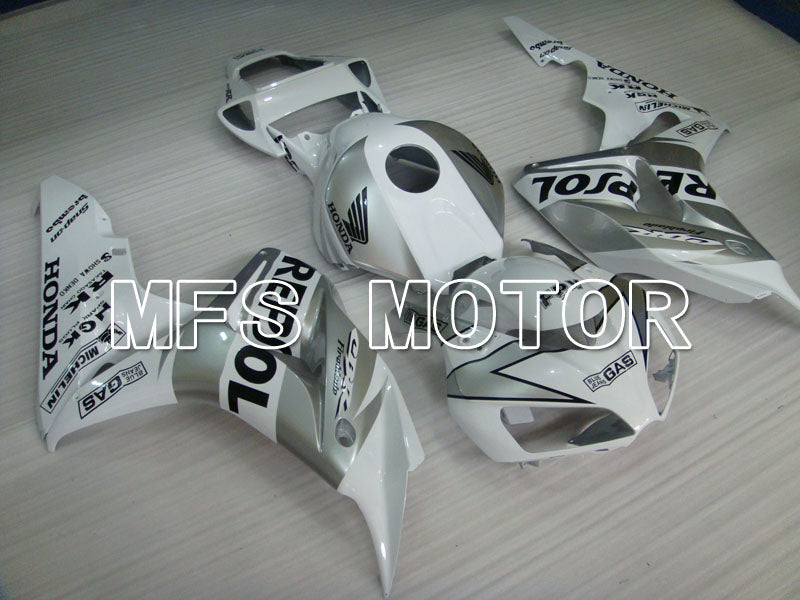 Honda CBR1000RR 2006-2007 Injection ABS Fairing - Repsol - Silver White - MFS2898 - Fairings Kit