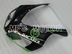 Honda CBR1000RR 2006-2007 Injection ABS Fairing - BACARDI - Black Green - MFS2908 - Fairings Kit