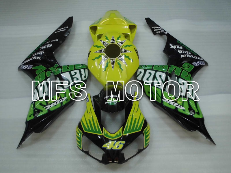 Honda CBR1000RR 2006-2007 Injection ABS Fairing - Others - Green Yellow Black - MFS2909 - Fairings Kit