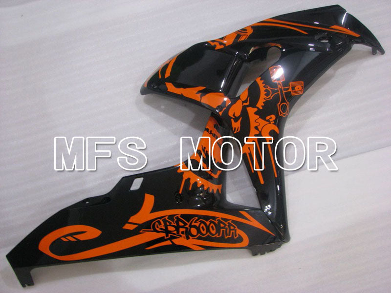 Honda CBR1000RR 2006-2007 Injection ABS Fairing - Others - Black Orange - MFS2916 - Fairings Kit
