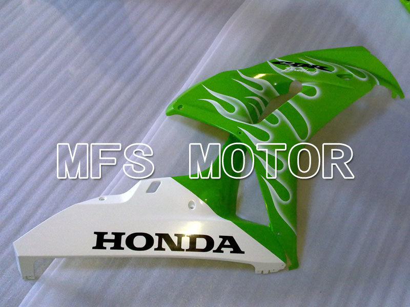 Honda CBR1000RR 2006-2007 Injection ABS Fairing - Flame - White Green - MFS2919 - Fairings Kit