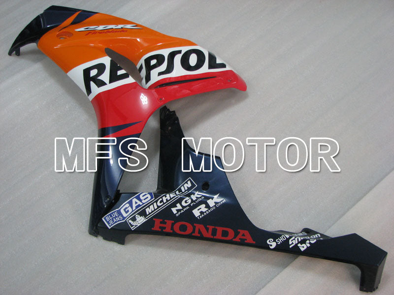 Honda CBR1000RR 2006-2007 Injection ABS Fairing - Repsol - Orange Red Black - MFS2922 - Fairings Kit
