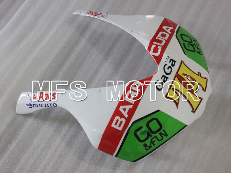 Honda CBR1000RR 2006-2007 Injection ABS Fairing - GO&FUN - White Green - MFS2923 - Fairings Kit