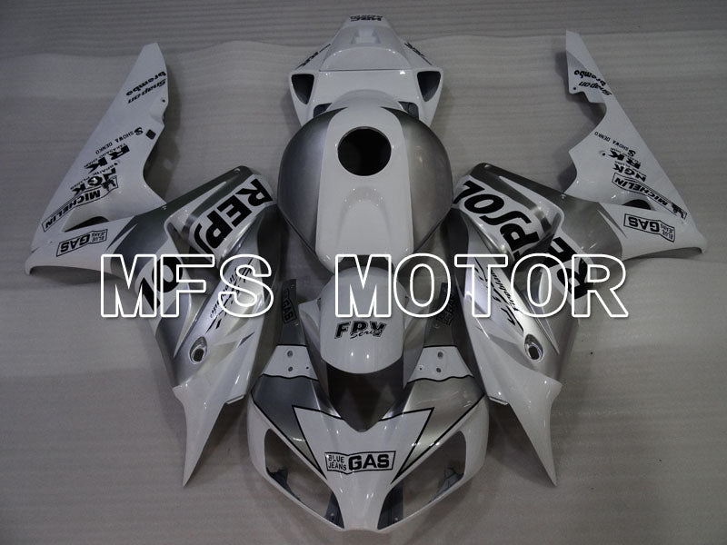 Honda CBR1000RR 2006-2007 Injection ABS Fairing - Repsol - White Silver - MFS2936 - Fairings Kit