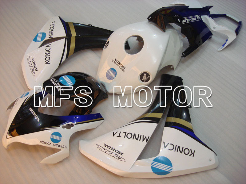 Honda CBR1000RR 2008-2011 Injection ABS Fairing - Konica Minolta - Black White - MFS2951 - Fairings Kit