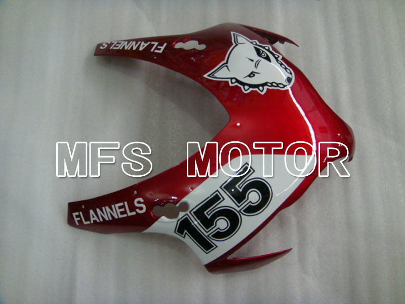 Honda CBR1000RR 2008-2011 Injection ABS Fairing - FLANNELS - Red - MFS2964 - Fairings Kit