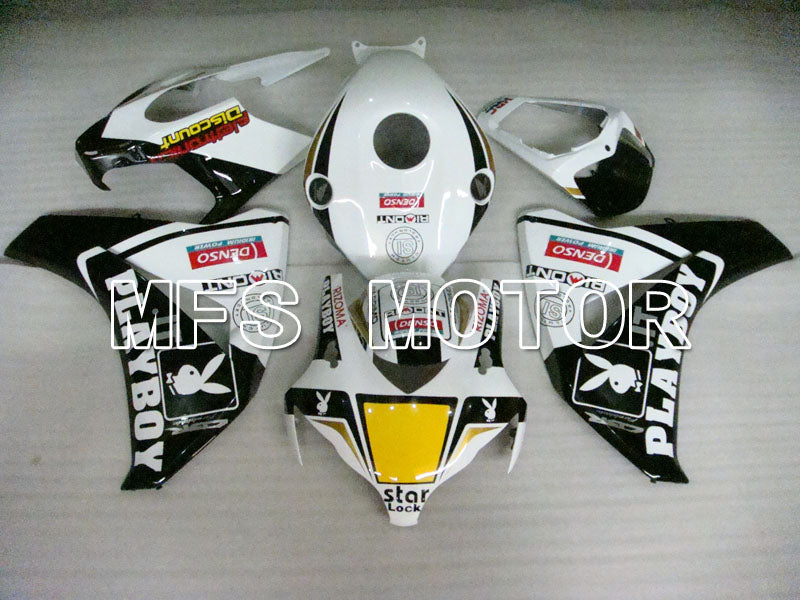 Honda CBR1000RR 2008-2011 Injection ABS Fairing - PlayBoy - Black White - MFS2965 - Fairings Kit