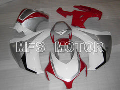 Honda CBR1000RR 2008-2011 Injection ABS Fairing - Factory Style - Red Silver - MFS2973 - Fairings Kit