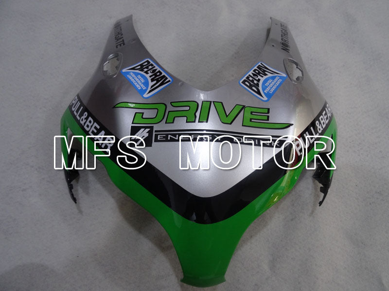 Honda CBR1000RR 2008-2011 Injection ABS Fairing - DRIVE - Green Silver - MFS2983 - Fairings Kit