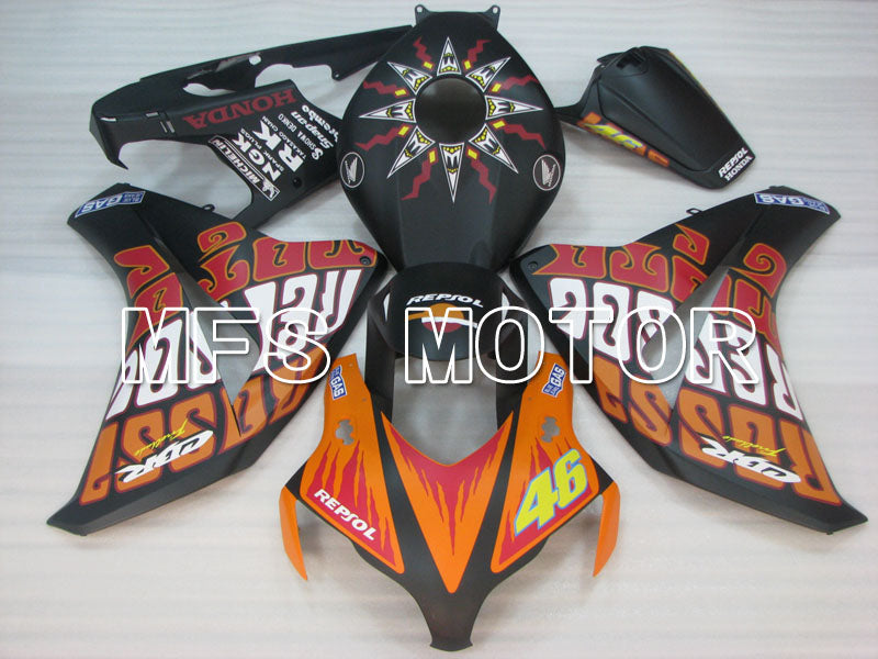 Honda CBR1000RR 2008-2011 Injection ABS Fairing - Rossi - Orange Matte - MFS2985 - Fairings Kit