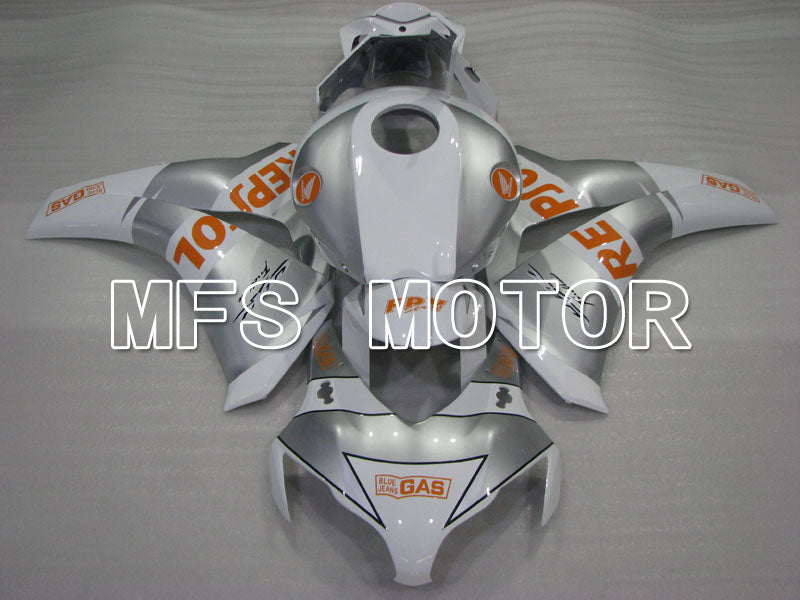 Honda CBR1000RR 2008-2011 Injection ABS Fairing - Repsol - White Silver - MFS2987 - Fairings Kit