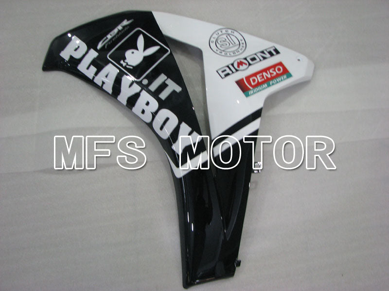 Honda CBR1000RR 2008-2011 Injection ABS Fairing - PlayBoy - Black White - MFS2999 - Fairings Kit