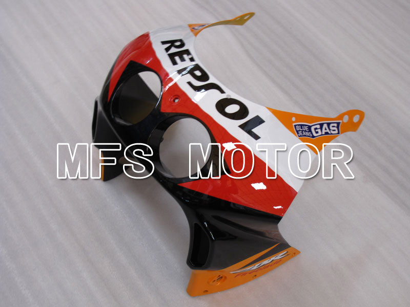 Honda CBR250RR 1990-1994 Injection ABS Fairing - Repsol - Black Orange Red - MFS3025 - Fairings Kit