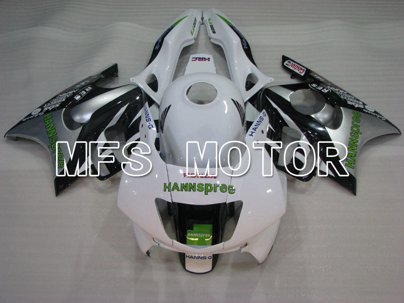 Honda CBR600 F3 1997-1998 Injection ABS Fairing - HANN Spree - Black White - MFS3062 - Fairings Kit