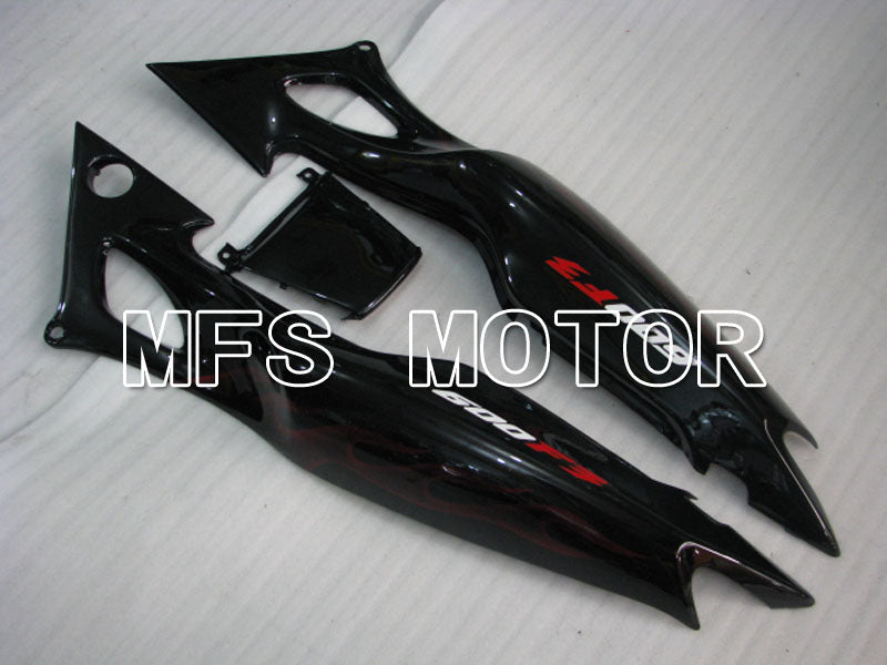 Honda CBR600 F3 1995-1996 Injection ABS Fairing - Flame - Black Red - MFS3042 - Fairings Kit