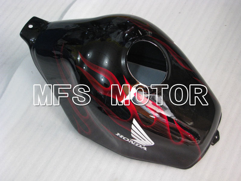 Honda CBR600 F3 1995-1996 Injection ABS Fairing - Flame - Black Red - MFS3042 - Fairings Kit