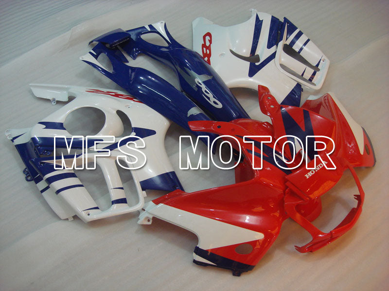 Honda CBR600 F3 1997-1998 Injection ABS Fairing - Factory Style - Blue Red White - MFS3077 - Fairings Kit