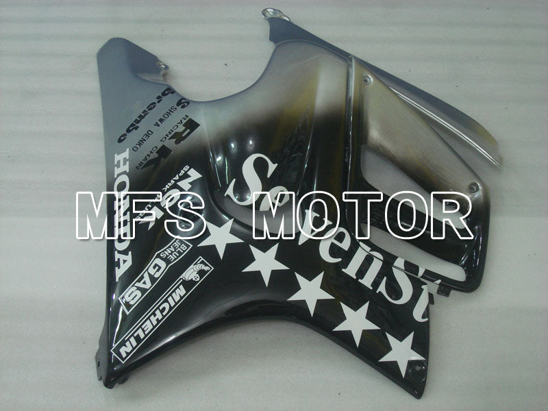 Honda CBR600 F3 1995-1996 Injection ABS Fairing - SevenStars - Black Silver - MFS3056 - Fairings Kit