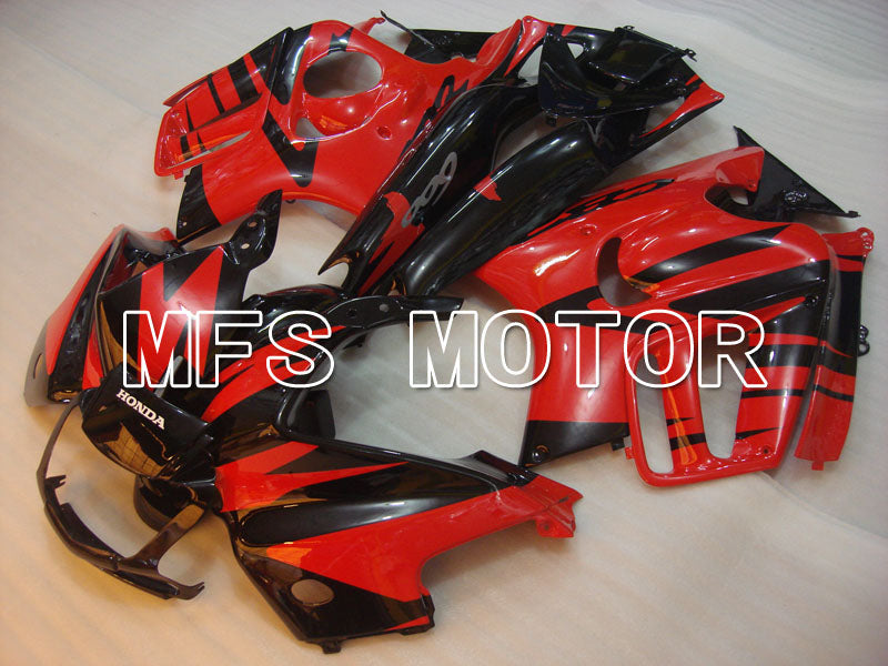 Honda CBR600 F3 1995-1996 Injection ABS Fairing - Factory Style - Black Red - MFS3057 - Fairings Kit