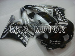 Honda CBR600 F2 1991-1994 ABS Fairing - SevenStars - Black Silver - MFS3100 - Fairings Kit