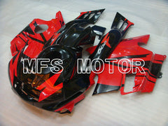 Honda CBR600 F2 1991-1994 ABS Fairing - Factory Style - Black Red - MFS3102 - Fairings Kit