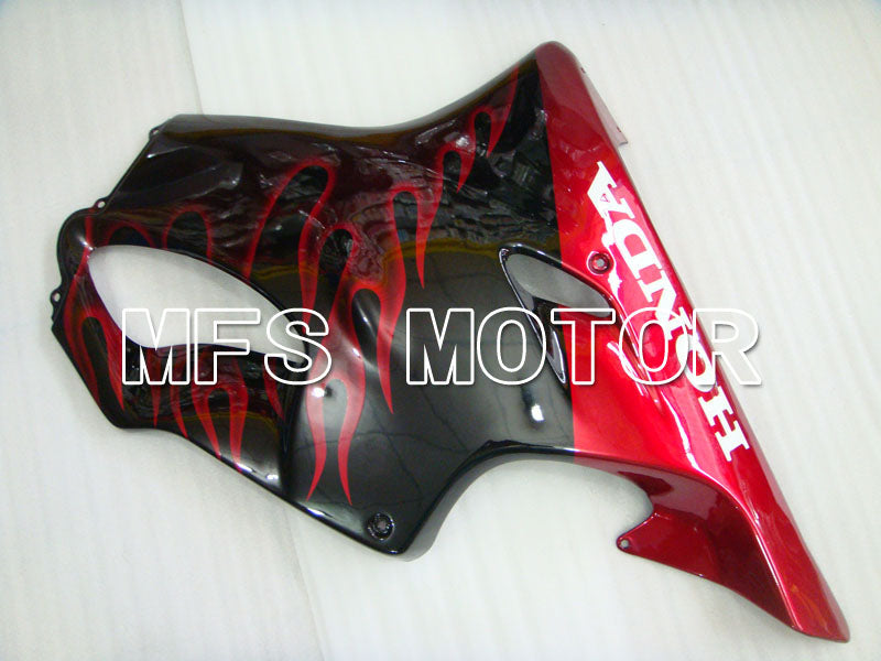 Honda CBR600 F4 1999-2000 Injection ABS Fairing - Flame - Black Red - MFS3123 - Fairings Kit