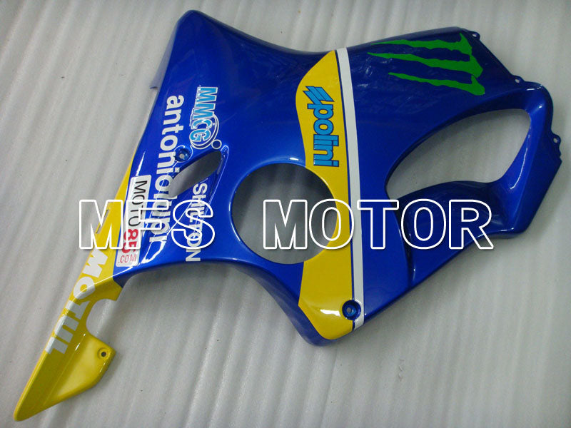 Honda CBR600 F4 1999-2000 Injection ABS Fairing - Monster - Blue Yellow - MFS3142 - Fairings Kit