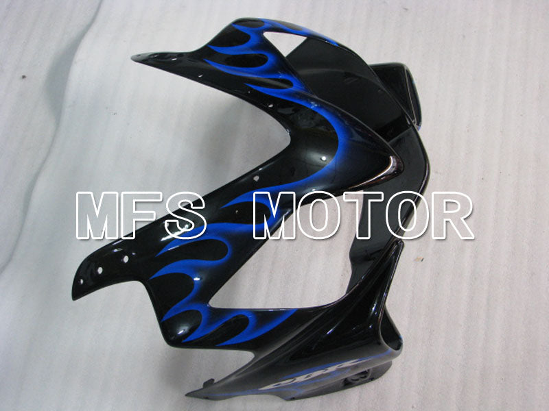 Honda CBR600 F4i 2001-2003 Injection ABS Fairing - Flame - Black Blue - MFS3145 - Fairings Kit