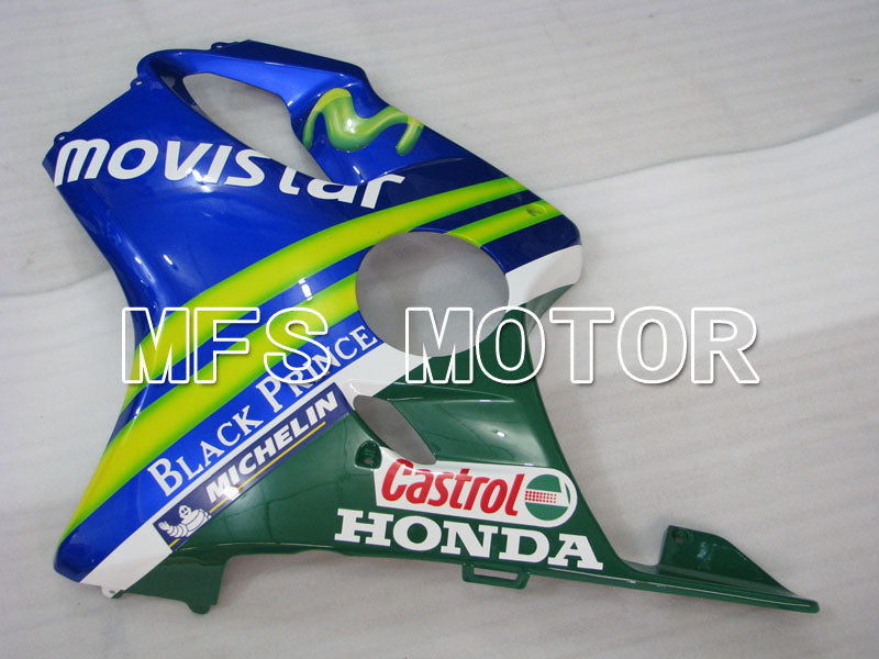 Honda CBR600 F4i 2001-2003 Injection ABS Fairing - Movistar - Blue - MFS3148 - Fairings Kit
