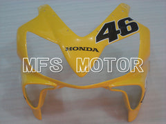 Honda CBR600 F4i 2001-2003 Injection ABS Fairing - Nastro Azzurro - Black Yellow - MFS3149 - Fairings Kit