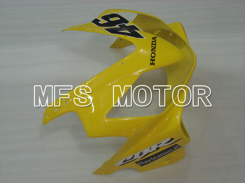 Honda CBR600 F4i 2001-2003 Injection ABS Fairing - Nastro Azzurro - Black Yellow - MFS3150 - Fairings Kit