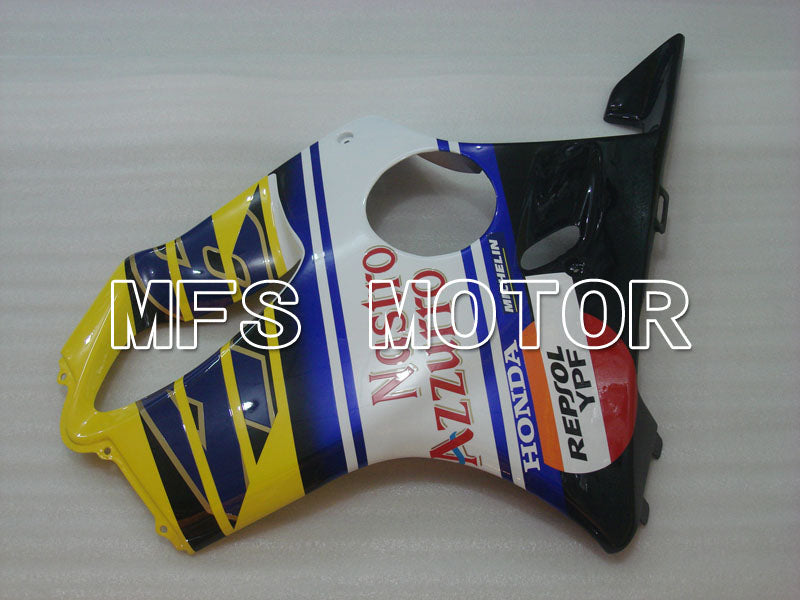 Honda CBR600 F4i 2001-2003 Injection ABS Fairing - Nastro Azzurro - Black Yellow - MFS3150 - Fairings Kit