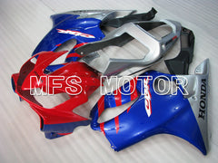 Honda CBR600 F4i 2001-2003 Injection ABS Fairing - Factory Style - Blue Red Silver - MFS3157 - Fairings Kit
