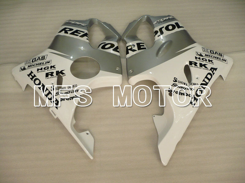 Honda CBR600 F4i 2001-2003 Injection ABS Fairing - Repsol - White Silver - MFS3162 - Fairings Kit