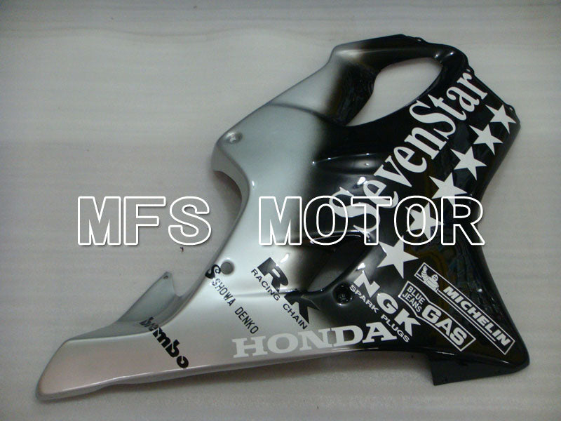 Honda CBR600 F4i 2001-2003 Injection ABS Fairing - SevenStars - Black Silver - MFS3163 - Fairings Kit