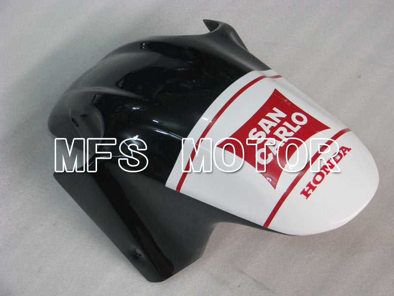 Honda CBR600 F4i 2001-2003 Injection ABS Fairing - San Carlo - Black White - MFS3168 - Fairings Kit