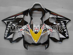 Honda CBR600 F4i 2001-2003 Injection ABS Fairing - PlayBoy - Black White - MFS3170 - Fairings Kit