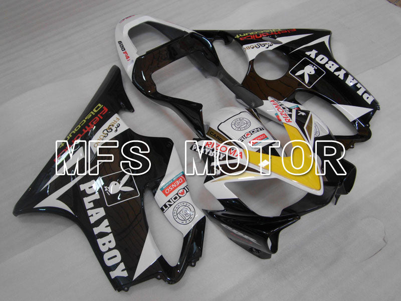Honda CBR600 F4i 2001-2003 Injection ABS Fairing - PlayBoy - Black White - MFS3170 - Fairings Kit