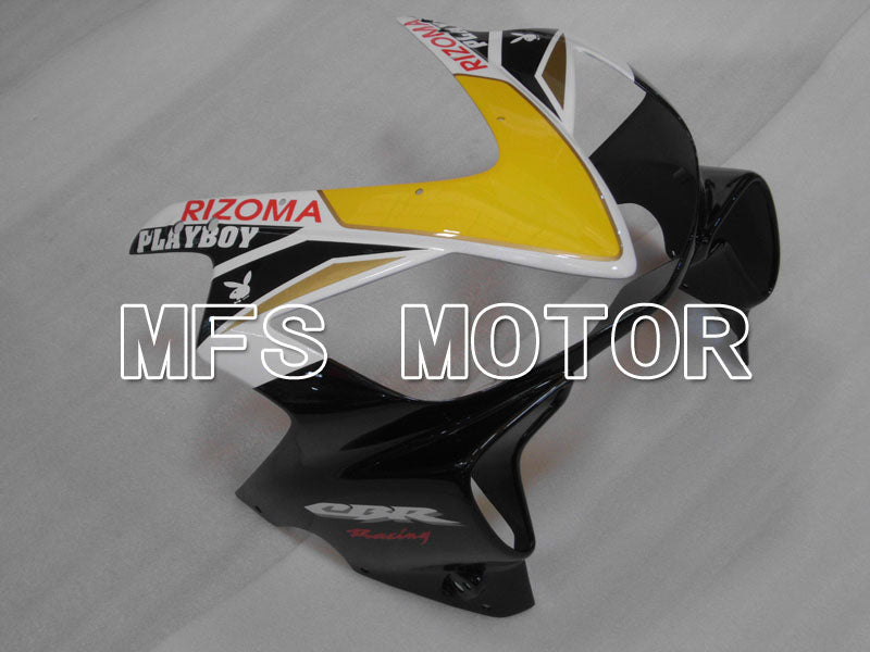Honda CBR600 F4i 2001-2003 Injection ABS Fairing - PlayBoy - Black White - MFS3170 - Fairings Kit