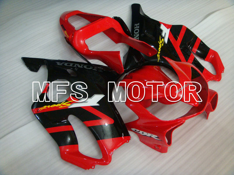 Honda CBR600 F4i 2001-2003 Injection ABS Fairing - Factory Style - Black Red - MFS3177 - Fairings Kit